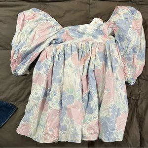 The Cottage Puff dress- Watercolor- size small-$200